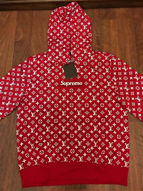 how many lv supreme hoodies were made|supreme x louis vuitton hoodie.